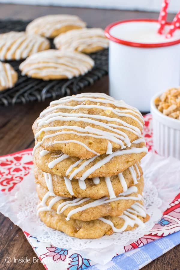 Toffee Apple Pie Cookies: Get Fall Flavors Without The Fruit